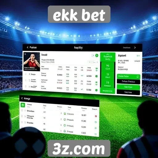 Apostas ao vivo no Ekk Bet e suas funcionalidades